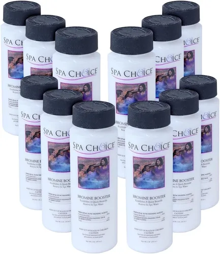 Miniatura 5 de SpaChoice Potenciador de bromo prémium de 1 libra, bromuro de sodio para jacuzzi, fabricado en Estados Unidos