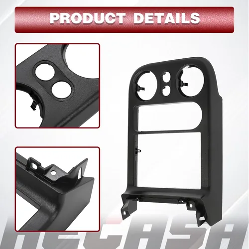 Miniatura 4 de HECASA - Marco para salpicadero compatible con Mazda Miata 1990-1993, reemplazo para NA01-55-210B-00, panel de control de salpicadero, cubierta