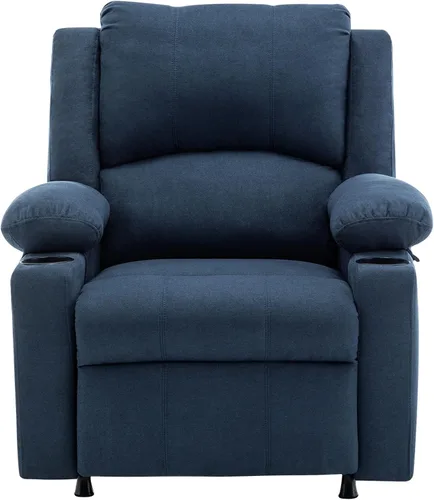 Miniatura 9 de Silla reclinable eléctrica, sofá reclinable para adultos, asiento tapizado de punto de calefacción, asiento de teatro, sofá individual con bolsillos