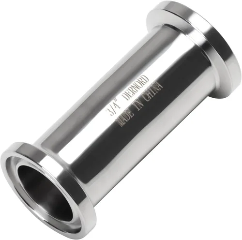 Miniatura 4 de DERNORD Tubo sanitario de bobina de acero inoxidable 304 con abrazadera triple de 1/2 pulgada Tubo de 3/4 pulgadas OD