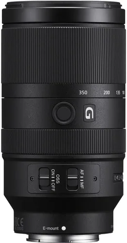 Miniatura 2 de Sony E 70-350mm f/4.5-6.3 G OSS Lente teleobjetivo APS-C en paquete con filtro UV de 67mm + kit de limpieza de cámara de lujo + bolígrafo