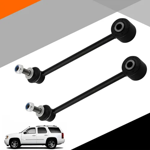 Miniatura 58 de 2 piezas eslabones de barra estabilizadora delantera compatibles con Dodge Ram 1500 4WD 06-10, Ram 1500 4WD 11-17 K80894 5170290AB 5170290AC