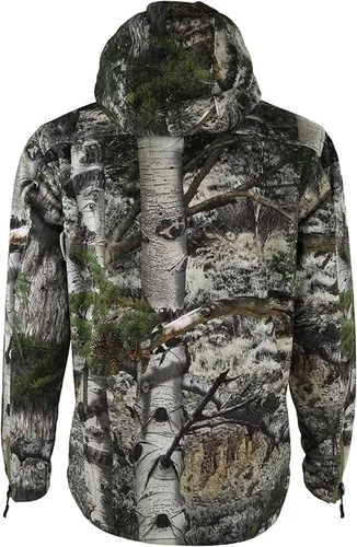 Miniatura 8 de Kodiak - Chaqueta de camuflaje para todas las estaciones, impermeable, resistente al viento, ultra silenciosa