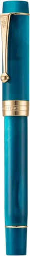 Miniatura 14 de Jinhao 100 - Pluma estilográfica de estilo clásico en celuloide, instrumento de escritura suave con punta #6, juego de pluma con convertidor