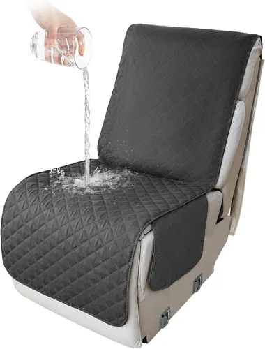 Miniatura 189 de HDCAXKJ Fundas de sofá seccional reclinable 100% impermeable, forma de L, funda de sofá reclinable lavable acolchada suave para mascotas, perro