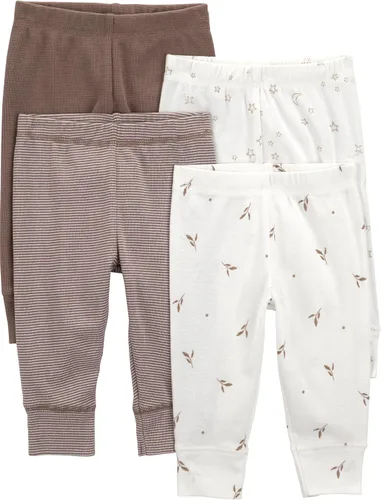 Miniatura 47 de Simple Joys by Carter's - Pantalones de forro polar para bebé, paquete de 4