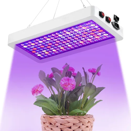 B1500W Luz de Crecimiento LED para Plantas Ajustable, Las Mejores Luces de Crecimiento para Plantas de Interior de Espectro Completo, Semillas de
