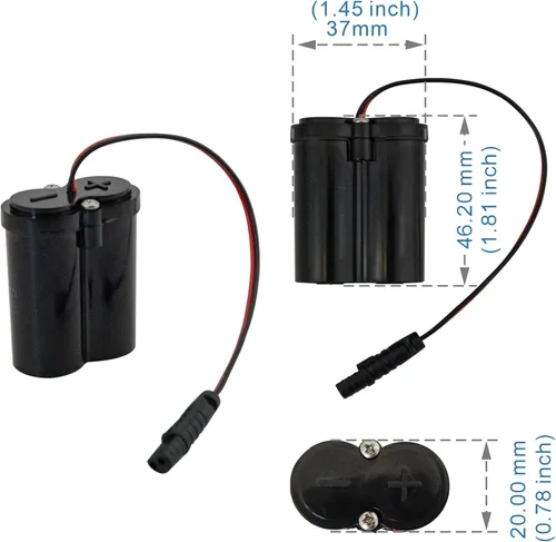 Miniatura 3 de Kit de reparación de válvula de descarga automática, se adapta a la válvula de descarga estándar americana, accesorios de batería de litio de 6 V