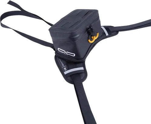 Miniatura 15 de Bolsa de tanque enrollable gris Giant Loop, bolsa de tanque impermeable minimalista para motocicleta, capacidad de 1.5 litros, se adapta a cualquier