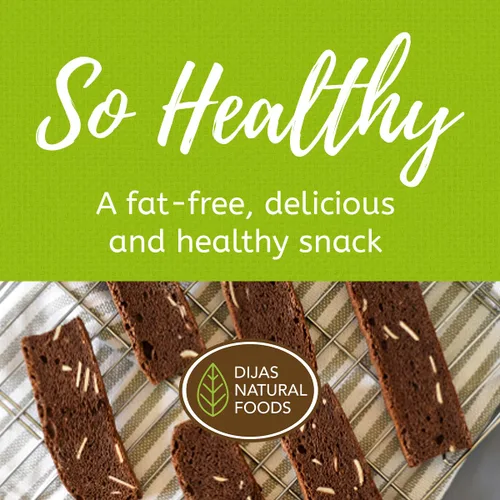 Miniatura 3 de DIJAS Natural Food s, Galleta de biscotti sin grasa, ingredientes naturales sin conservantes, delicioso aperitivo bajo en calorías (5 onzas)