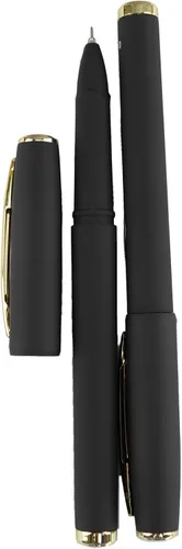 Miniatura 8 de Fengtaiyuan 038P18x6, Bolígrafos de tinta de gel negros - Agarre cómodo antideslizante, tinta negra, ultra fino, 0.38mm, tinta de secado rápido