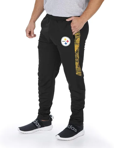 Miniatura 29 de Zubaz NFL Mens Track Pant with Half Sides