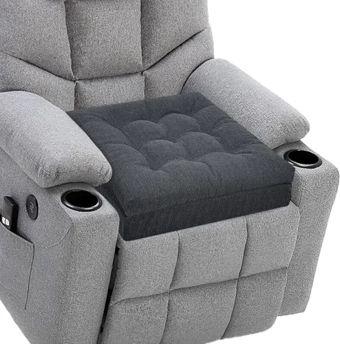 Miniatura 9 de Cojines para Sillón Reclinable para Ancianos, Cojín de Silla Grueso de 20x20x4 Pulgadas para Usuarios de Menor Estatura, Diseño Patentado, Cojines
