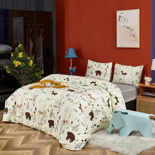 Miniatura 422 de CLOTHKNOW - Juego de edredón verde militar tamaño completo de 3 piezas, juego de ropa de cama verde oscuro, edredón suave con 2 fundas de almohada