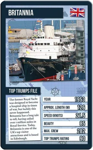 Miniatura 5 de Juego de cartas Ships Top Trumps