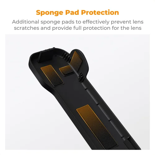 Miniatura 2 de K&F CONCEPT Funda protectora de cardán compatible con DJI Osmo Pocket 3 Creator Combo, funda rígida portátil con forro suave, accesorios de bolsillo