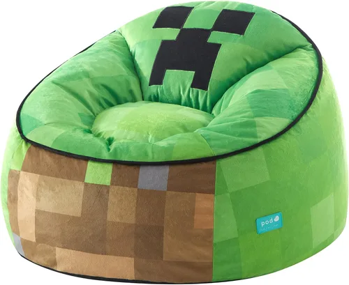 Miniatura 8 de Batman Hillside by Pod - Cómodo puf para niños, tela duradera, ideal para salas de juegos y dormitorios