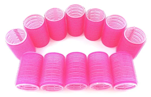 Miniatura 11 de Rulos de pelo pequeños autoadhesivos de Kamay's, rizadores de agarre de velcro para peinados de bricolaje o salón de peluquería
