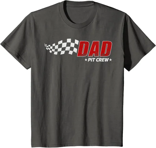 Miniatura 46 de Dad Pit Crew Race Car Birthday Family Matching Pit Crew Camiseta Pit Crew