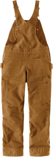 Miniatura 3 de Carhartt Overol con peto aislado de pato lavado de ajuste relajado para mujer