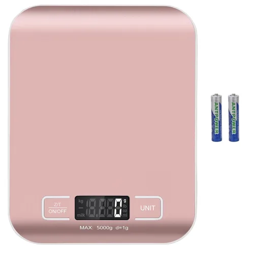 Báscula de envío digital, panel de acero inoxidable, báscula postal portátil precisa para paquetes, pequeñas empresas, cocina, alimentos, hecha a