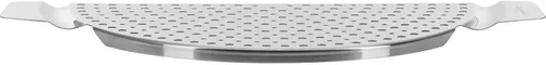 Miniatura 4 de Westmark Colador de sartén de acero inoxidable – Escurridor de ollas resistente al calor con asas de agarre empotradas, se adapta a macetas de hasta