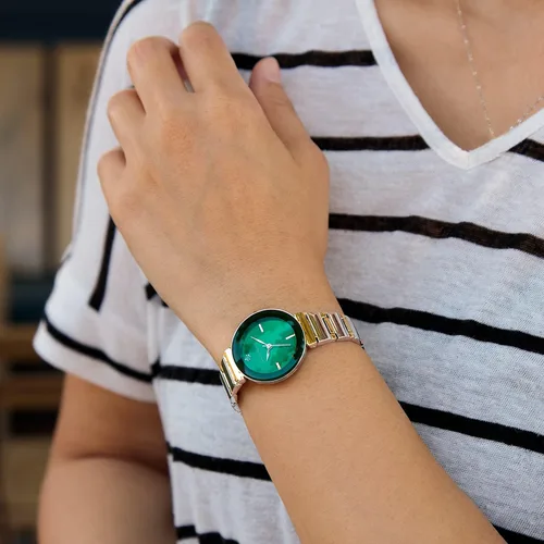 Miniatura 3 de Anne Klein - Reloj de pulsera para mujer con esfera de diamante auténtico