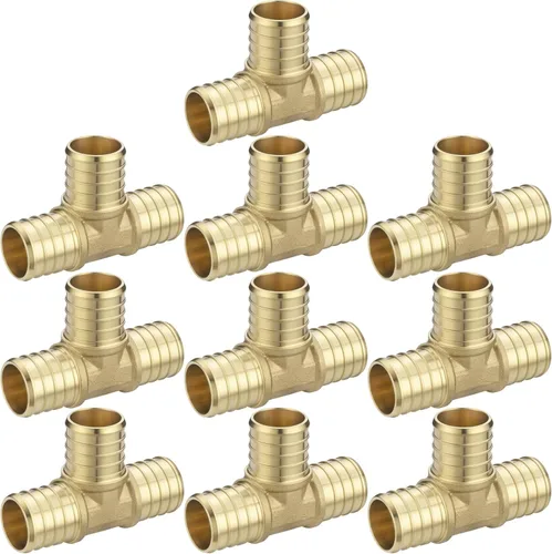 Miniatura 23 de Acoplamiento de engarce de púas PEX de 1 pulgada para tubería PEX-A/B/C (paquete de 15)
