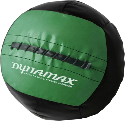 Miniatura 14 de Dynamax Standard Medicine Ball, 4–30 lb Soft Shell Wall Ball, 14-Inch Weighted Exercise Ball for Strength Training, Core Workouts, Conditioning &
