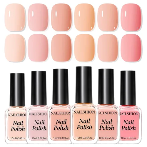 Miniatura 15 de Capa Base Superior, Capa Base Rellenadora de Crestas Melocotón Nude Esmalte de Uñas Transparente, Enriquecido con VE Calcio Fortalecedor, Secado
