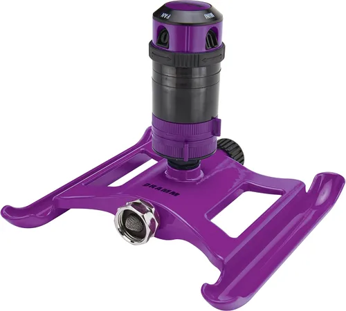 Miniatura 17 de Dramm ColorStorm - Aspersor de transmisión por engranajes sobre base de metal resistente y duradera, 4 patrones, ideal para áreas pequeñas, medianas