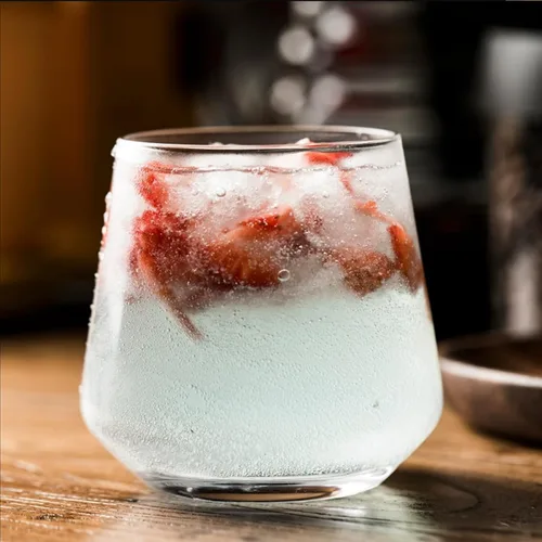 Miniatura 4 de Juego de 12 copas de vino de base pesada de 13 onzas para whisky, cócteles, whisky y jugo, cristalería apta para lavavajillas, regalos para amigos