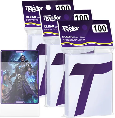 Miniatura 11 de Fundas para Cartas Coleccionables de Ajuste Perfecto, Fundas Mate TCG, Protector de Tarjetas Deportivas Suave para Tarjeta Fotográfica, Fácil