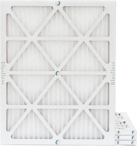 Miniatura 9 de Filtros de aire plegados Glasfloss ZL 8x8x1 MERV 10 (FPR 5-6). (Cantidad 4). Tamaño real: 8 x 8 x 7/8 pulgada