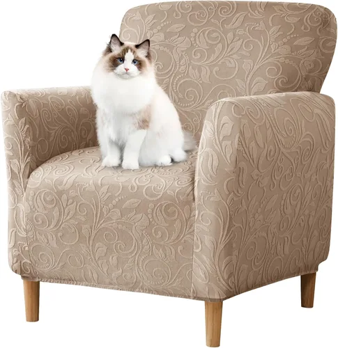 Miniatura 23 de Fundas Elásticas para Sillas Fundas para Sillones de Banquete Fundas de Sillón de Terciopelo Lujoso Fundas de Sofá Sillón Fundas para Sillas Azul
