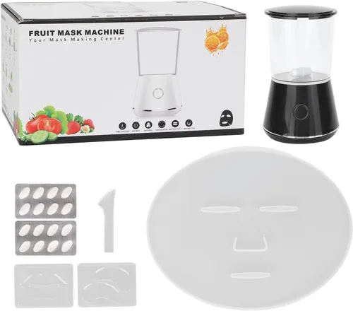 Hozee Máquina para hacer cremas faciales, tratamiento facial, máquina para hacer mascarillas de frutas y verduras, máquina de mascarilla facial con