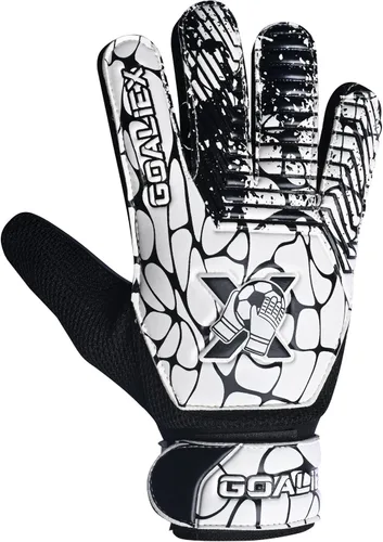 Miniatura 2 de Guantes de portero de fútbol, guantes de portero de fútbol para niños, niños y jóvenes, niños con doble muñeca de 4 mm y palma de súper agarre