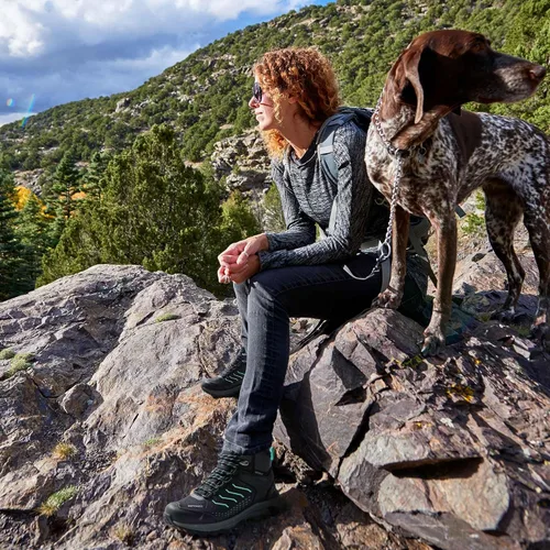 Miniatura 2 de NORTIV 8 Botas de senderismo impermeables para mujer, botas ligeras para senderismo al aire libre