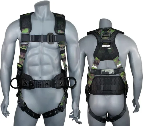 Miniatura 10 de AFP Demon Fall Protection Comfortable Safety Harness (OSHA/ANSI PPE)
