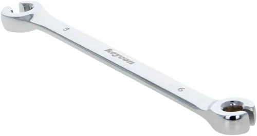 Miniatura 2 de Utoolmart Llave de tuerca acampanada, 0.236 in x 0.315 in métrica doble extremo abierto, 2 piezas