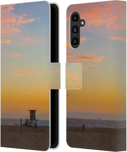 Miniatura 10 de Head Case Designs Haroulita Laguna 3 Places 2 - Funda de piel tipo cartera con licencia oficial compatible con Samsung Galaxy A13 5G (2021)