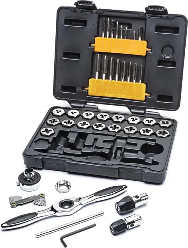 Miniatura 6 de GEARWRENCH Juego de 5 piezas de herramientas de roscar con trinquete y terraja - 3880