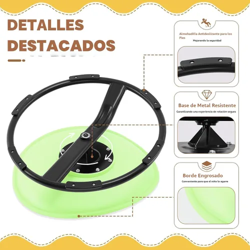Miniatura 6 de Zhenx Silla Giratoria para Niños Autistas (3-18 Años), Silla Giratoria Sensorial para Adolescentes con TDAH/Autismo – Asiento de 21×19 Pulgadas