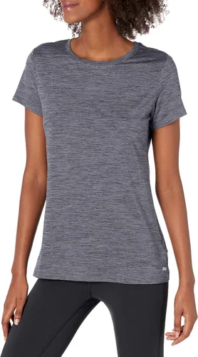 Miniatura 133 de Amazon Essentials Camiseta de manga corta con cuello redondo para mujer, de secado rápido, para entrenamiento, gimnasio, paquete múltiple