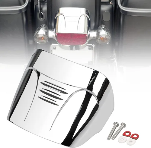 Miniatura 2 de 2 fundas para luz trasera de motocicleta sin ranuras, compatibles con Tri Glide Ultra Classic FLHTCUTG 2009-2022 y Street Glide Trike FLHXXX