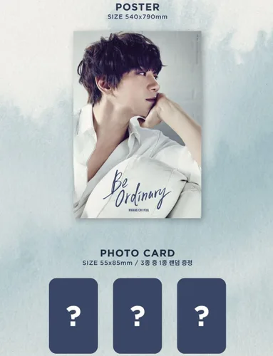 Miniatura 3 de Cómo entretenimiento Hwang Chi Yeul – ser ordinario (1st Mini álbum) CD + álbum de fotos + photocard