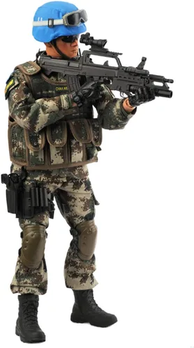 Miniatura 11 de Juego de figuras de acción militares de 12 pulgadas, juego de figuras de acción a escala 1/6 con armas y accesorios - NB01