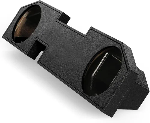 Miniatura 10 de Q Power Carcasa de subwoofer Downfire doble de 10 pulgadas, subcaja QBomb compatible con Dodge Ram Crew Cab y Quad Cab 2019-2026
