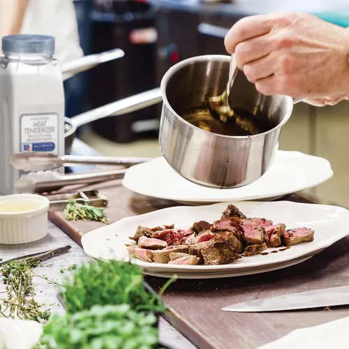 Miniatura 5 de McCormick Culinary Ablandador de carne sin condimento, 35 onzas, un recipiente de 35 onzas de condimento ablandador de carne, perfecto para carne