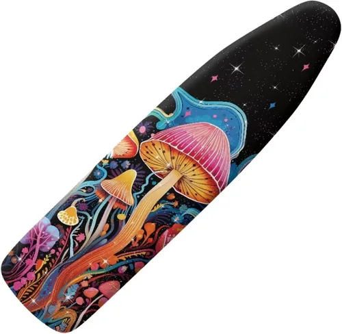 Miniatura 39 de Funda floral a prueba de arañazos para tablas de planchar de tamaño estándar, reflectante, con 3 ganchos y bucles para decoración de tablas de 15 x